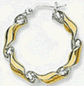 14k Assorted Hoop Earrings