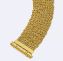 14k Gold Mesh Bracelet