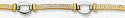 14k Imported Two Tone Bracelet