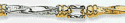 14k Imported Two Tone Bracelet