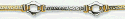 14k Imported Two Tone Bracelet