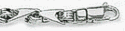 14k Fancy White Gold Link Bracelet